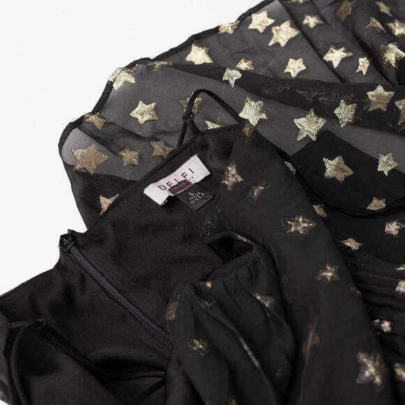 DELFI Collective Aria Star Print Gown L - Picture 6 of 10